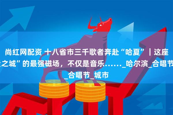 尚红网配资 十八省市三千歌者奔赴“哈夏”｜这座“流量之城”的最强磁场，不仅是音乐……_哈尔滨_合唱节_城市